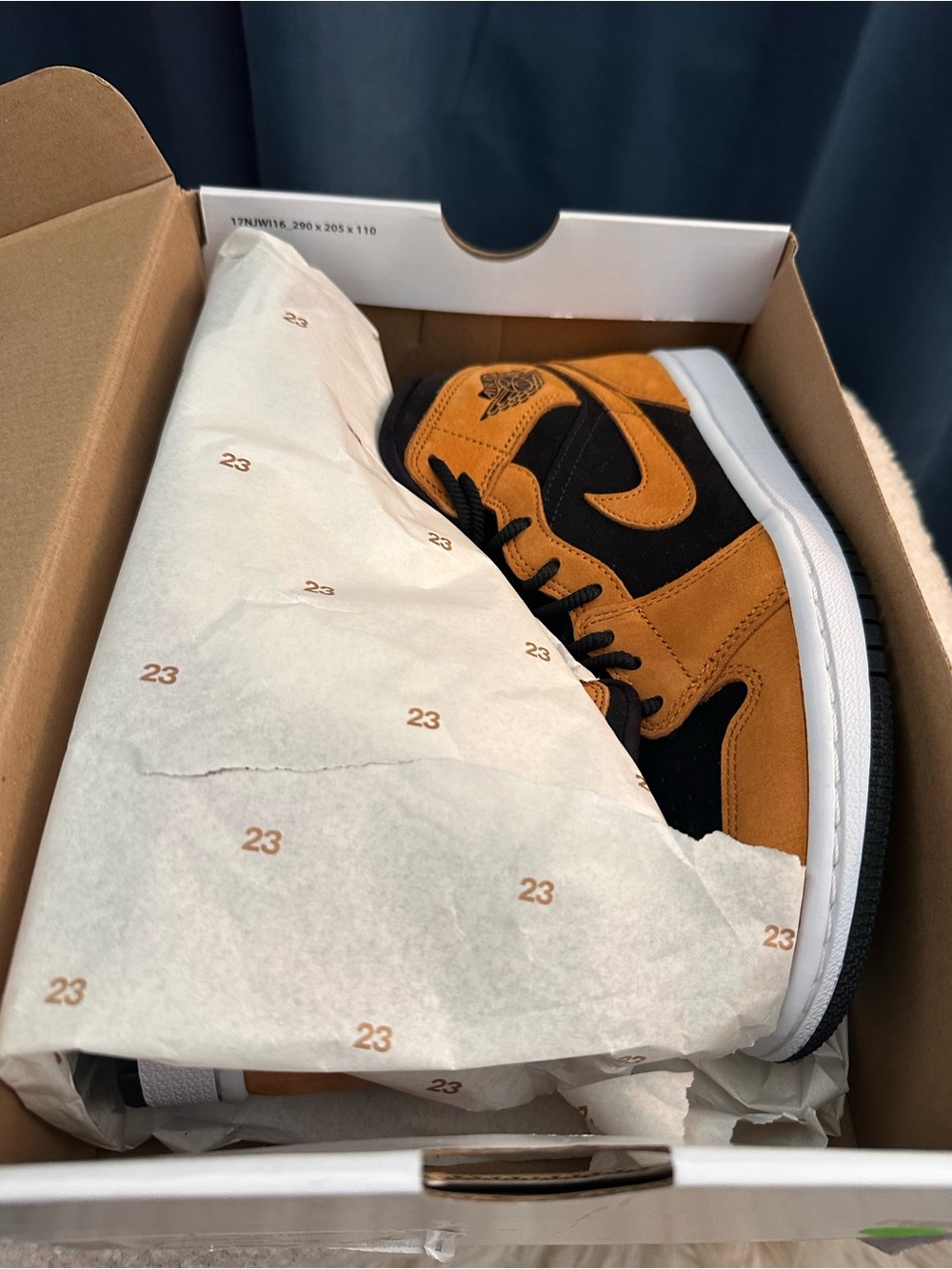 Women’s Black and Orange Jordan 1s Mid Suede
